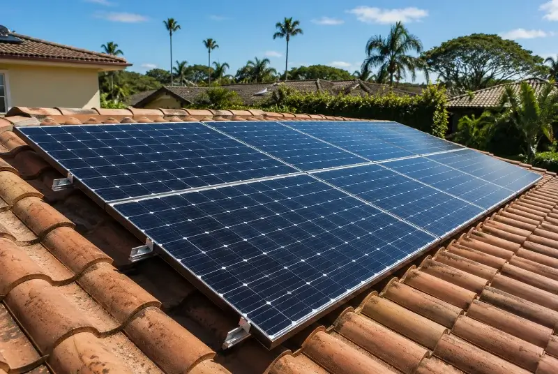 Installation de panneaux solaires à Vélines